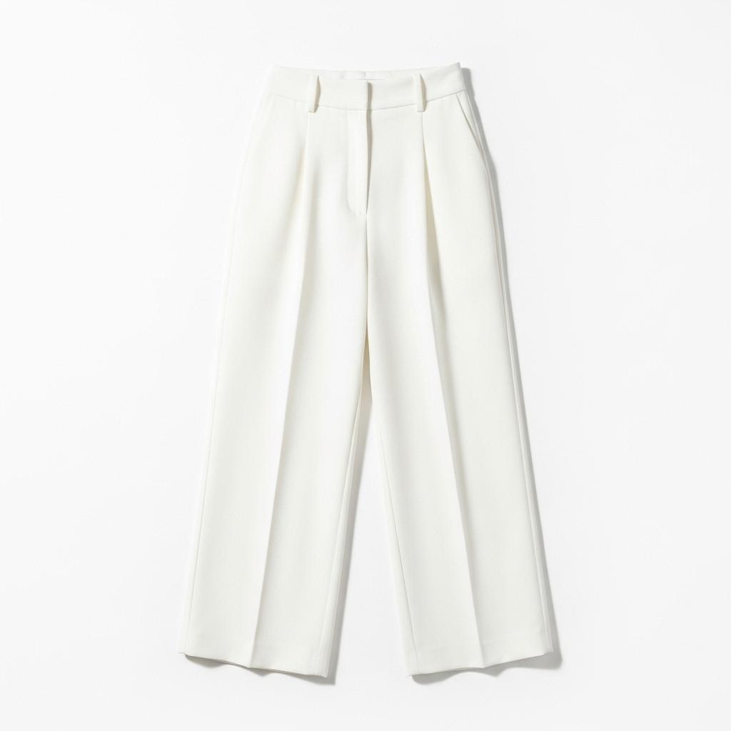 Broek wide wit